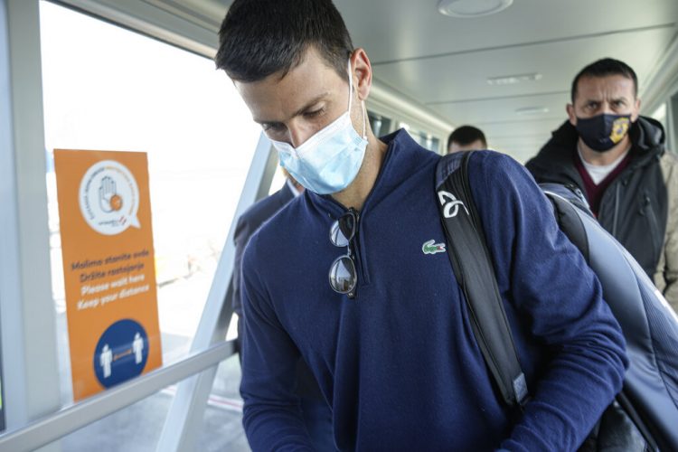 Mon. 8:34 a.m.: Djokovic lands in Serbia after deportation from Australia